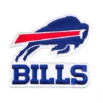 Buffalo Bills Logo and Wordmark Patch