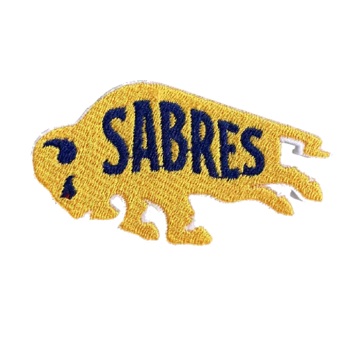 Buffalo Sabres Yellow Rero Buffalo Logo Patch