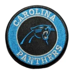 Carolina Panthers NFL Team Round Logo Patch