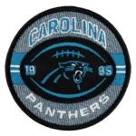 Carolina Panthers 1985 Basketball Round Logo Patch