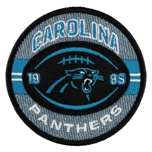 Carolina Panthers 1985 Basketball Round Logo Patch