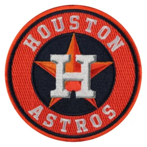 Houston Astros Round Star H Logo Patch
