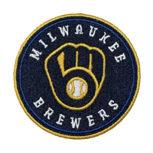 Milwaukee Brewers Round Glove Logo Patch