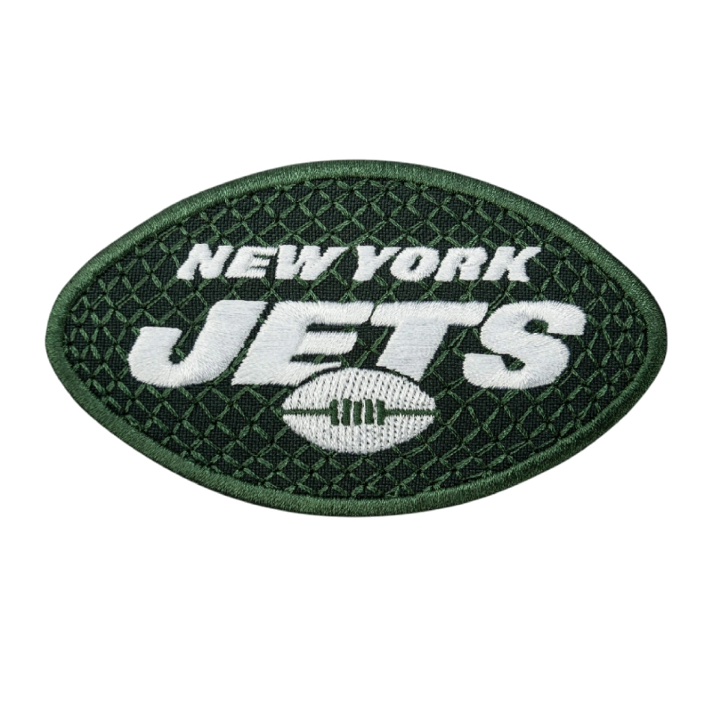 New York Jets Team Basketball Logo Patch