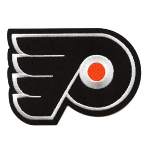 Philadelphia Flyers Black Winged P Logo Patch