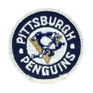 Pittsburgh Penguins Retro Round Logo Patch