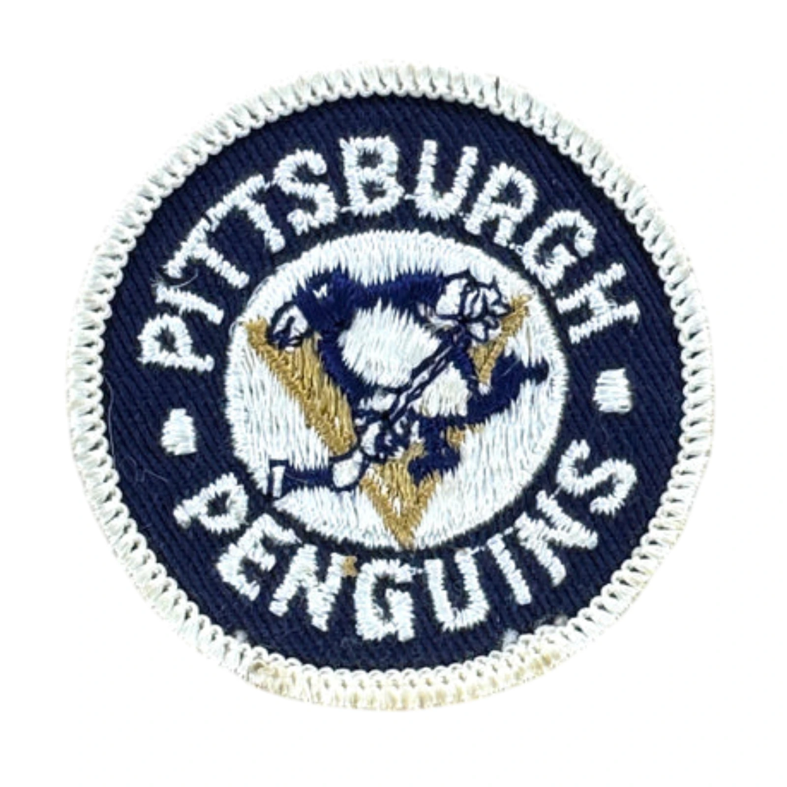 Pittsburgh Penguins Retro Round Logo Patch