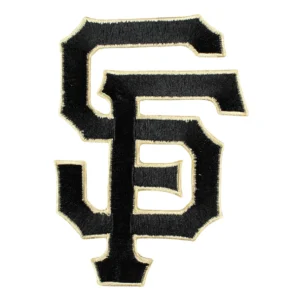 San Francisco Giants Black SF Logo Patch