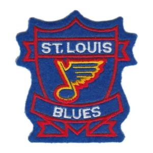 St. Louis Blues 1992 Retro Shield Logo Patch