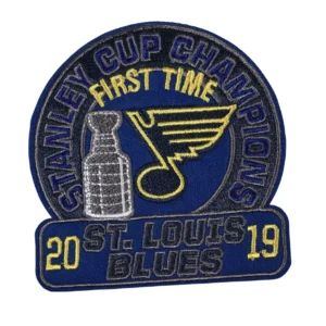 St. Louis Blues 2019 Stanley Cup Champions First Time Patch