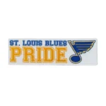 St. Louis Blues Retro Classic Banner Logo Patch