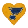 St. Louis Blues Vinatge Yellow Heart Logo Patch