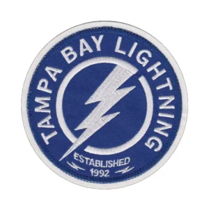 Tampa Bay Lightning Established 1992 Logo Patch