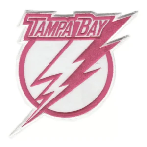 Tampa Bay Lightning Pink Script Logo Patch
