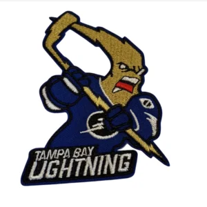 Tampa Bay Lightning Hockey Mascot Logo Patch