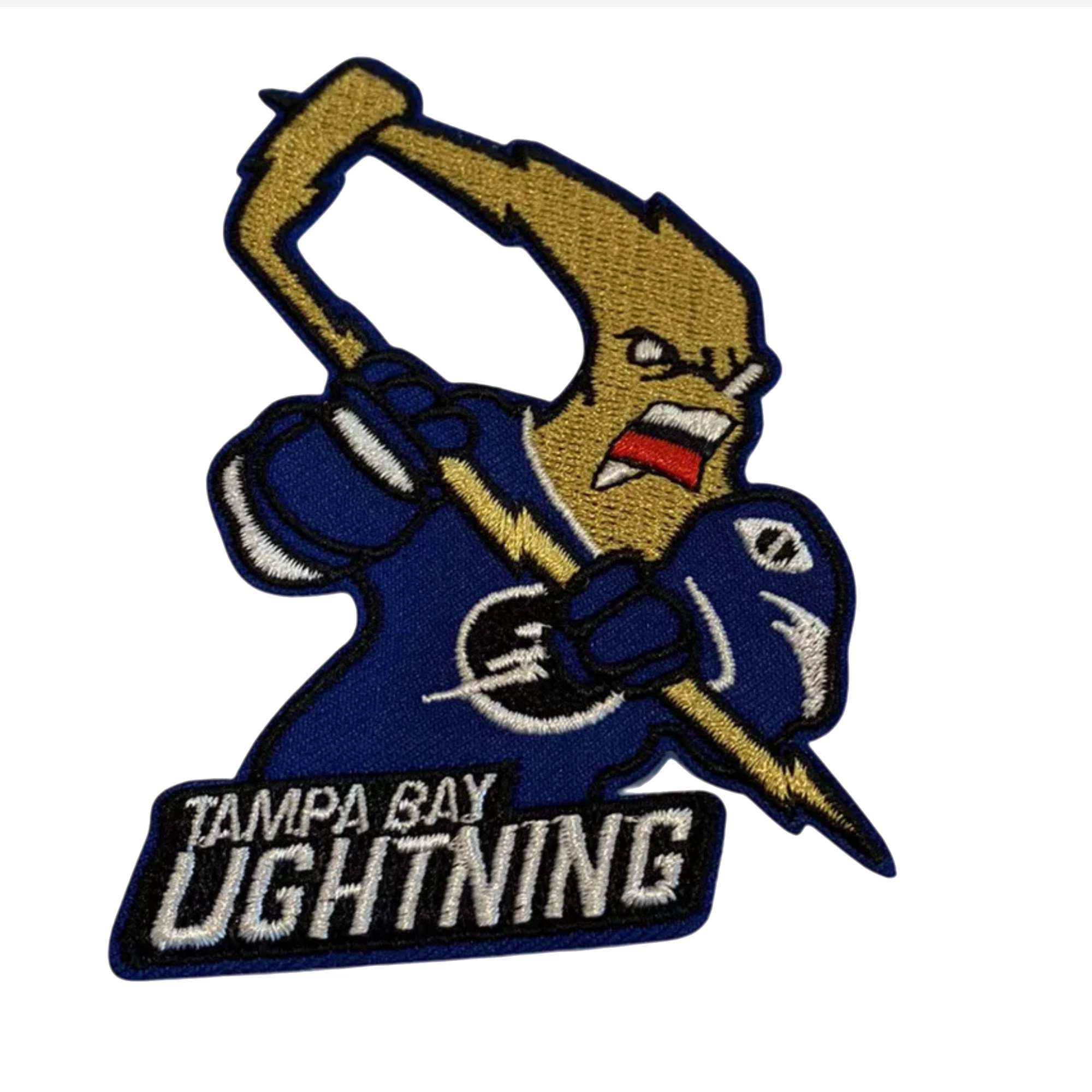 Tampa Bay Lightning Hockey Mascot Logo Patch