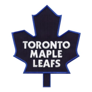 Toronto Maple Leafs Retro Black Leaf Logo Patch