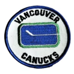 Vancouver Canucks Vintage 1970s Retro Rink Logo Patch