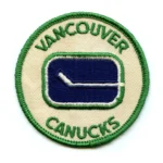 Vancouver Canucks Vintage Round Rink Logo Patch