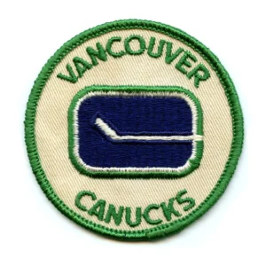 Vancouver Canucks Vintage Round Rink Logo Patch
