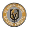 Vegas Golden Knights Golden US Marshal Service Logo Patch