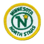 Minnesota North Stars Vintage Round Logo Patch