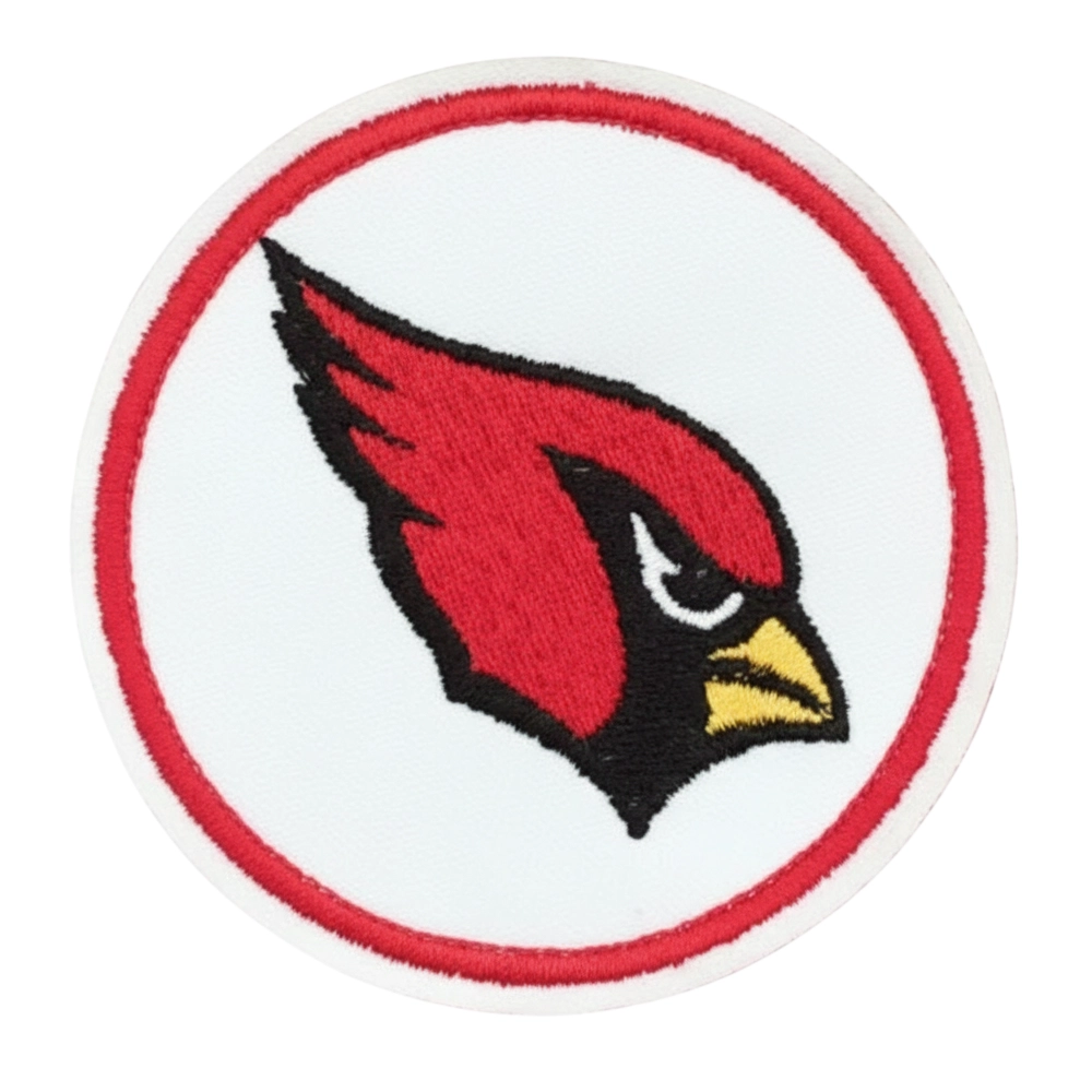 Arizona Cardinals Bird Face Round Logo Patch