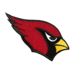 Arizona Cardinals Vinatge Bird Face Logo Patch