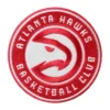 Atlanta Hawks Round Basketball Club Logo Patch