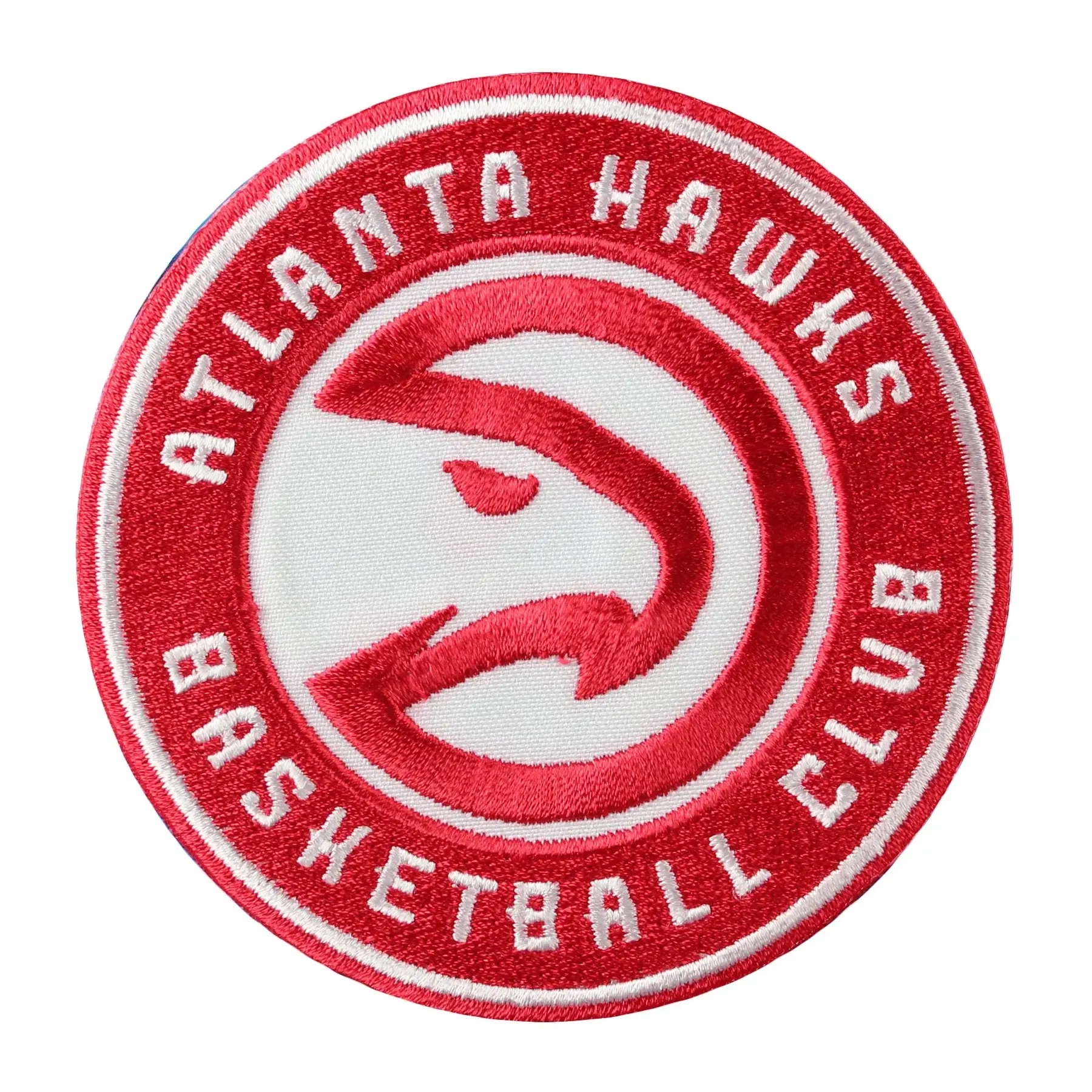 Atlanta Hawks Round Basketball Club Logo Patch