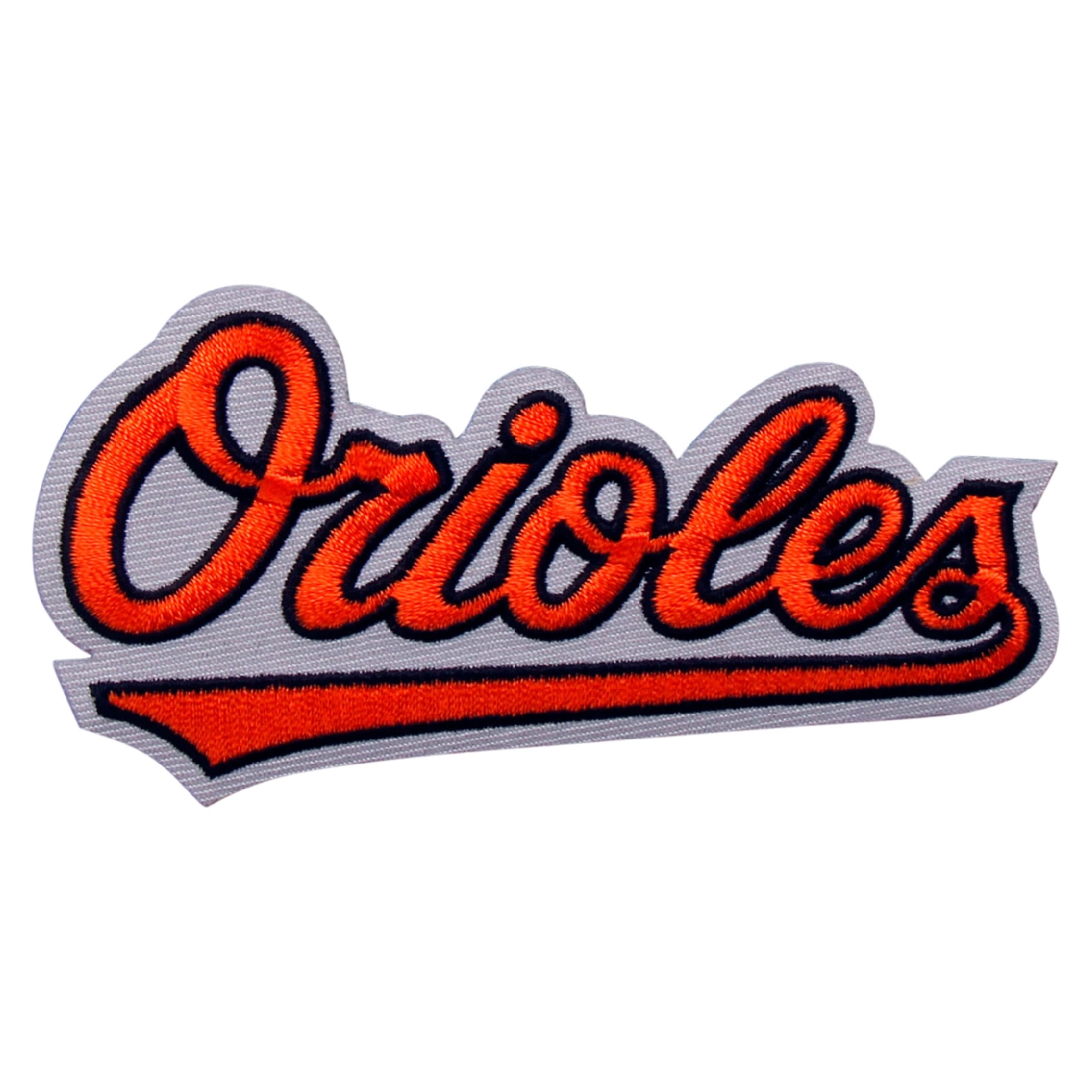 Baltimore Orioles Orange Script Logo Patch