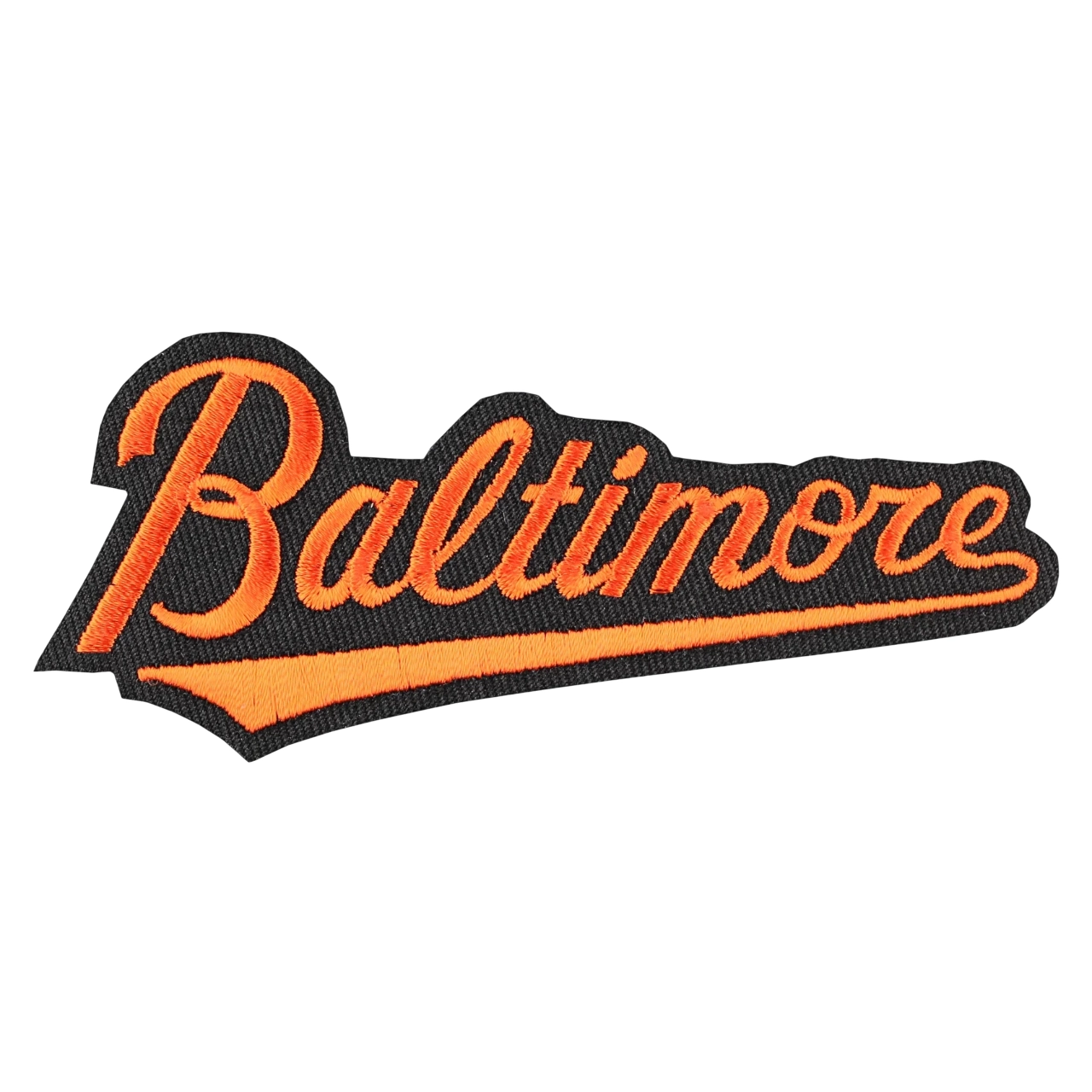 Baltimore Orioles City Script Logo Patch