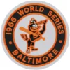 Baltimore Orioles Round 1966 World Series Patch