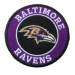 Baltimore Ravens Retro Round Logo Patch