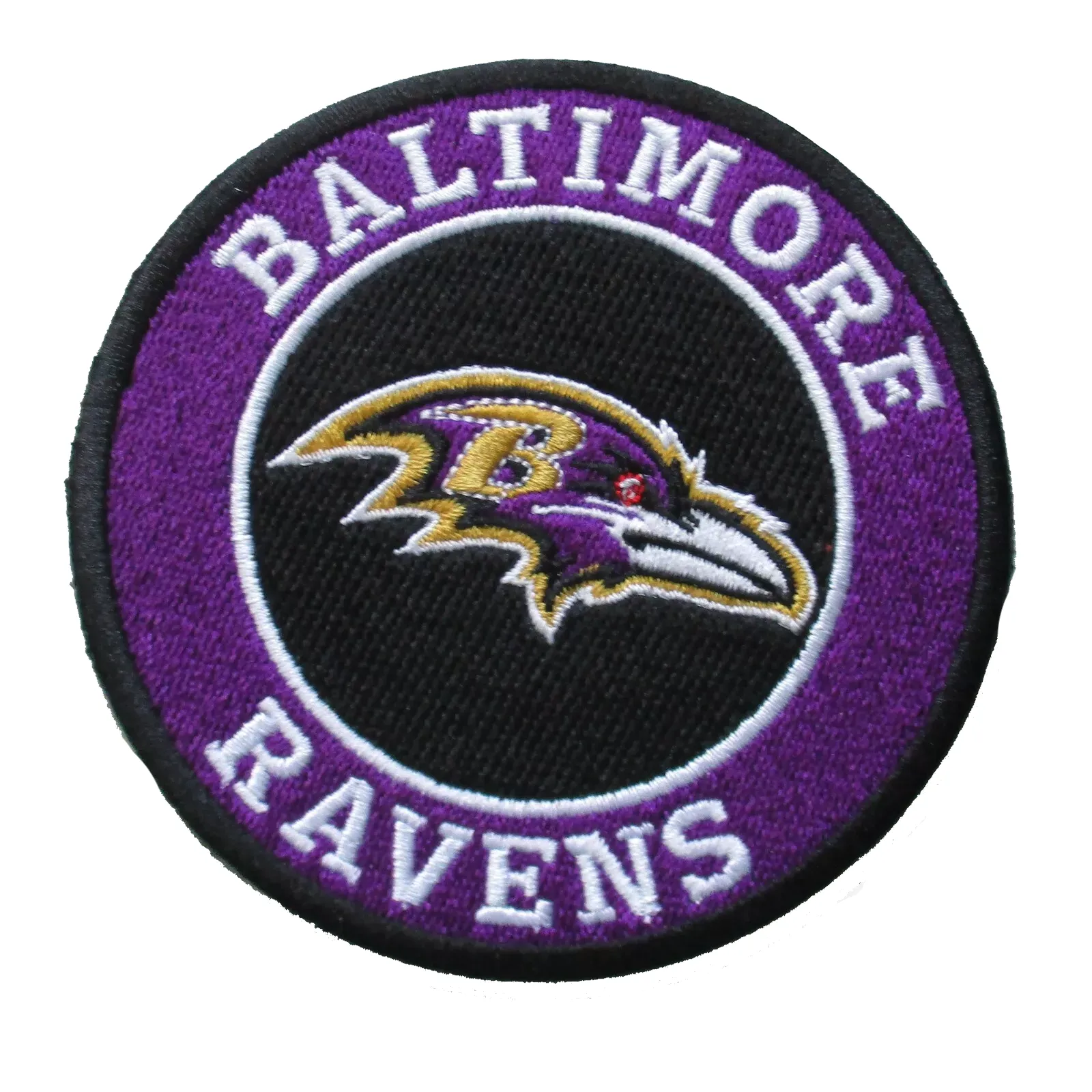 Baltimore Ravens Retro Round Logo Patch
