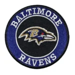 Baltimore Ravens Vinatge Round Logo Patch