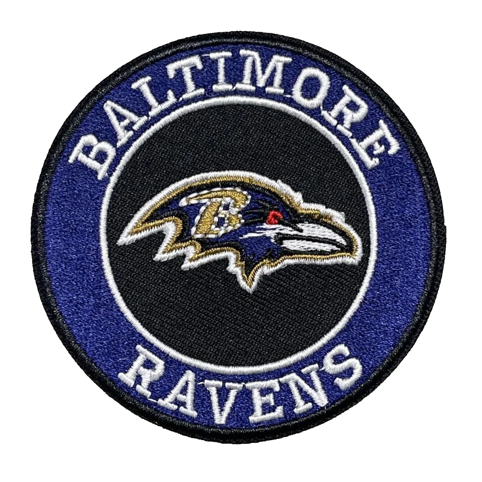 Baltimore Ravens Vinatge Round Logo Patch