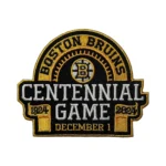Boston Bruins 100 years Centennial Game Patch