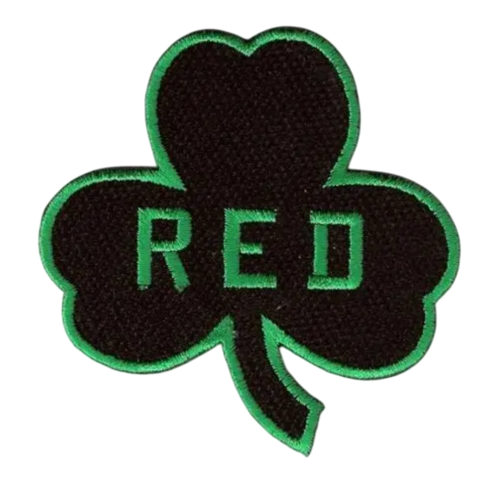 Boston Celtics Red Memorial Logo Patch