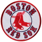 Boston Red Sox Round Baseball Logo Patch