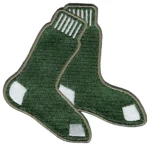 Boston Red Sox St. Patrick's Day Green Socks Patch