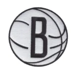 Brooklyn Nets Alternate B Basketball Logo Patch