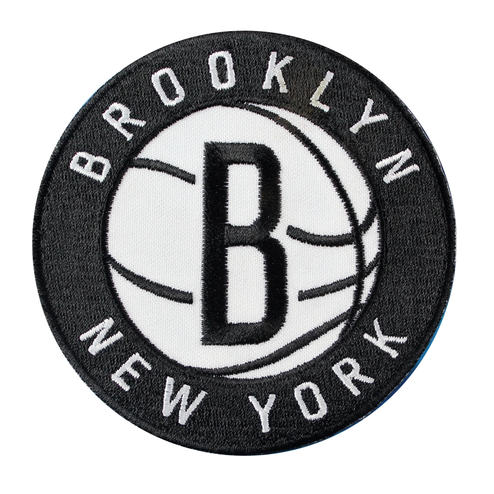 Brooklyn Nets Basketball Round Logo Patch