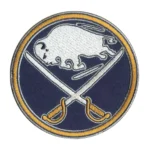 Buffalo Sabres Crossed Sabres Logo Patch