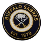 Buffalo Sabres Established 1970 Round Team Logo Patch