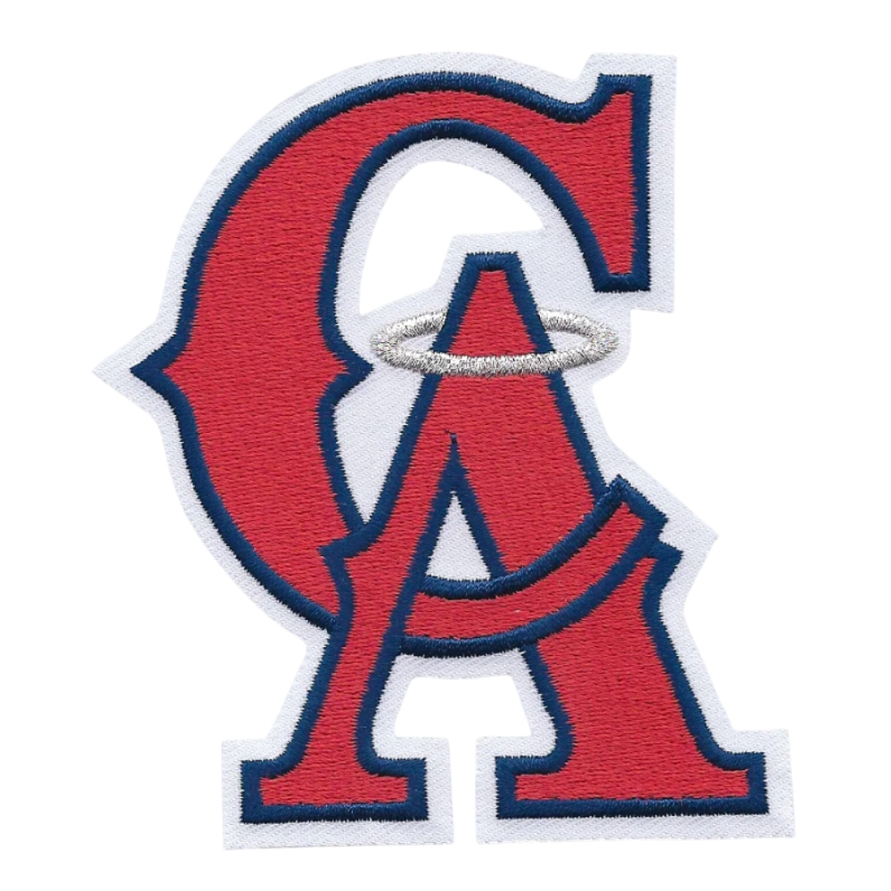California Angels "CA" logo patch