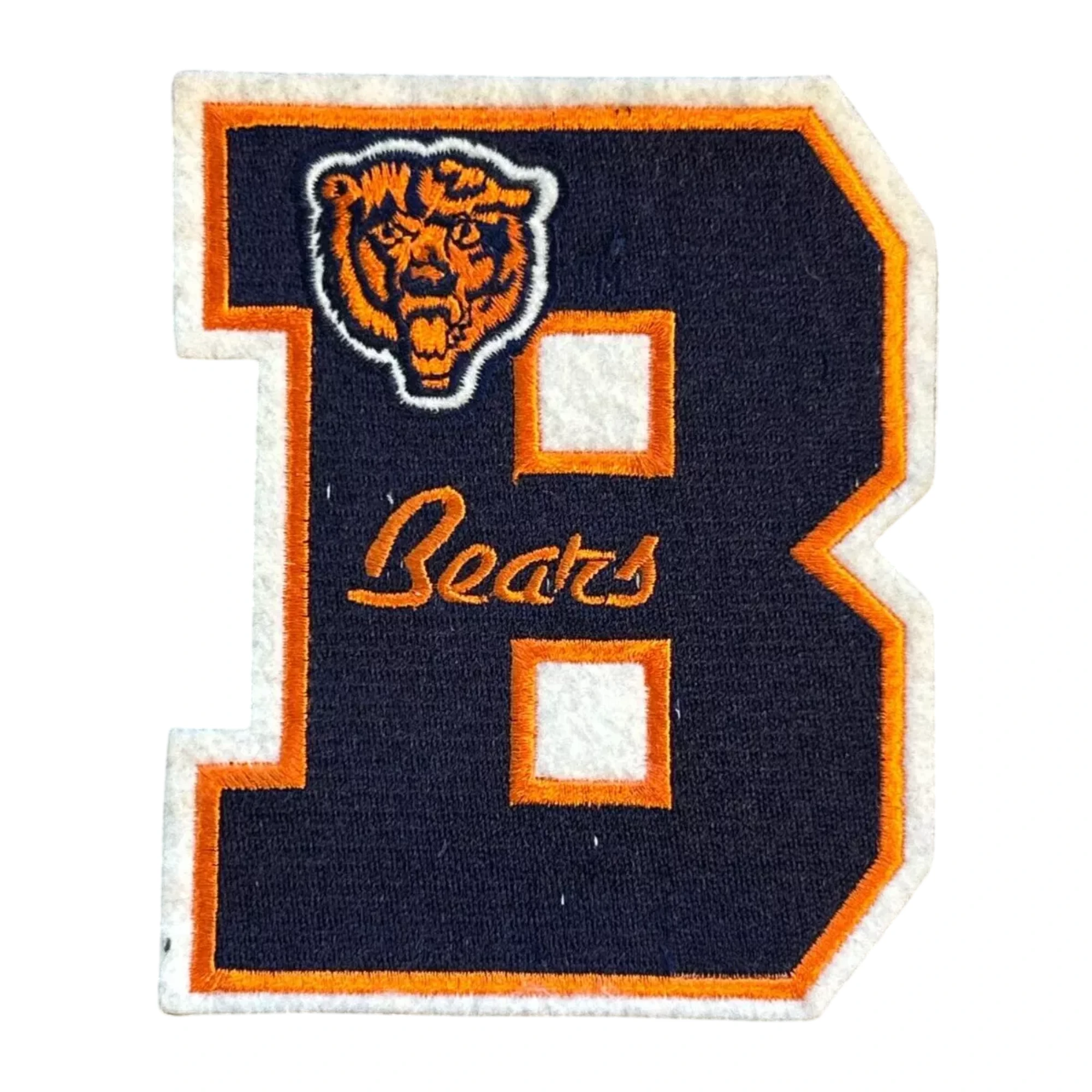 Chicago Bears Head 'B' Logo Patch