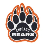 Chicago Bears Retro Bear Paw Logo Patch