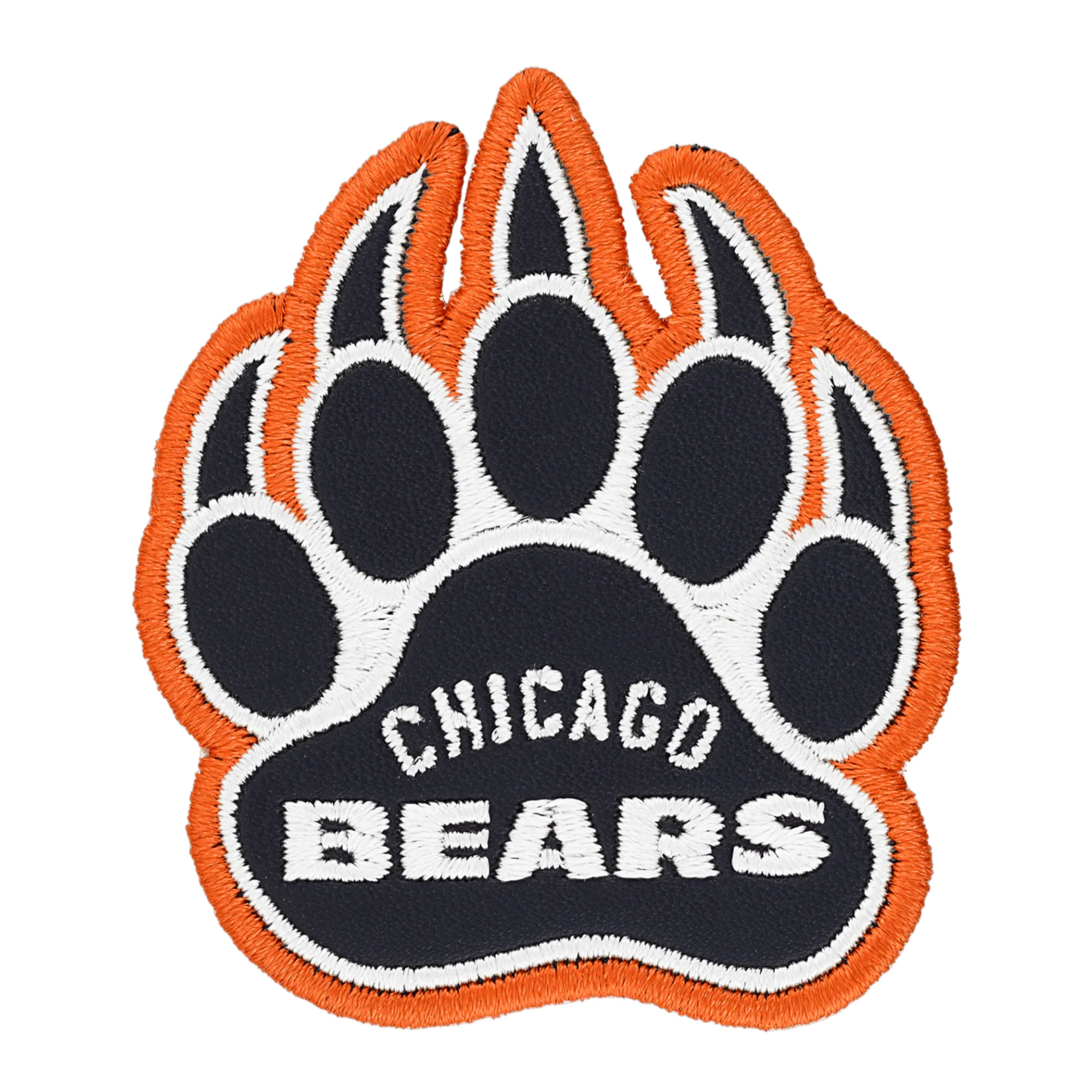 Chicago Bears Retro Bear Paw Logo Patch