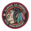 Chicago Blackhawks 75th Anniversary Logo Patch